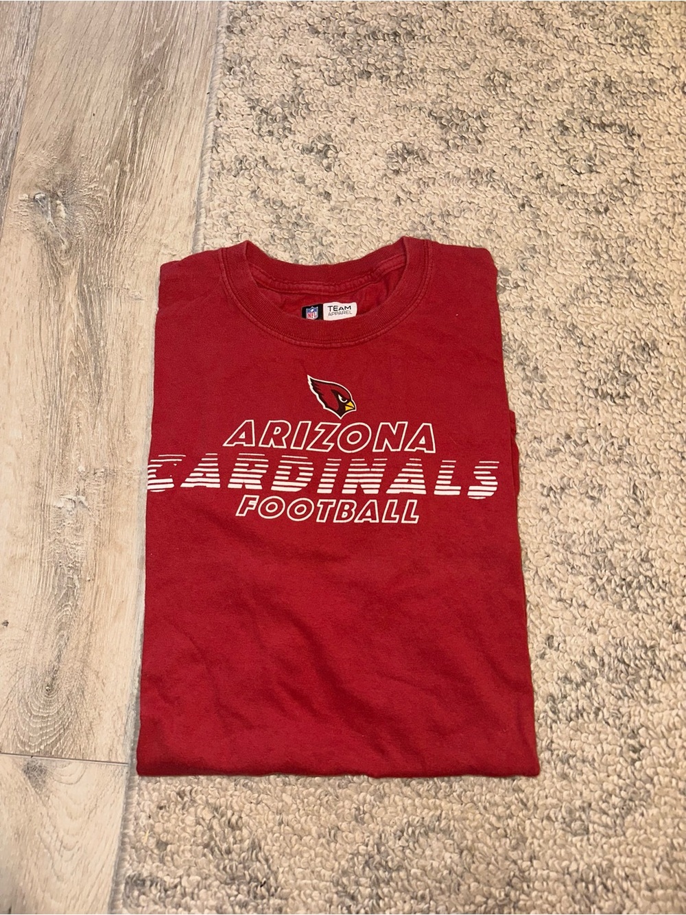 NFL Arizona Cardinals Red Short Sleeve Tee